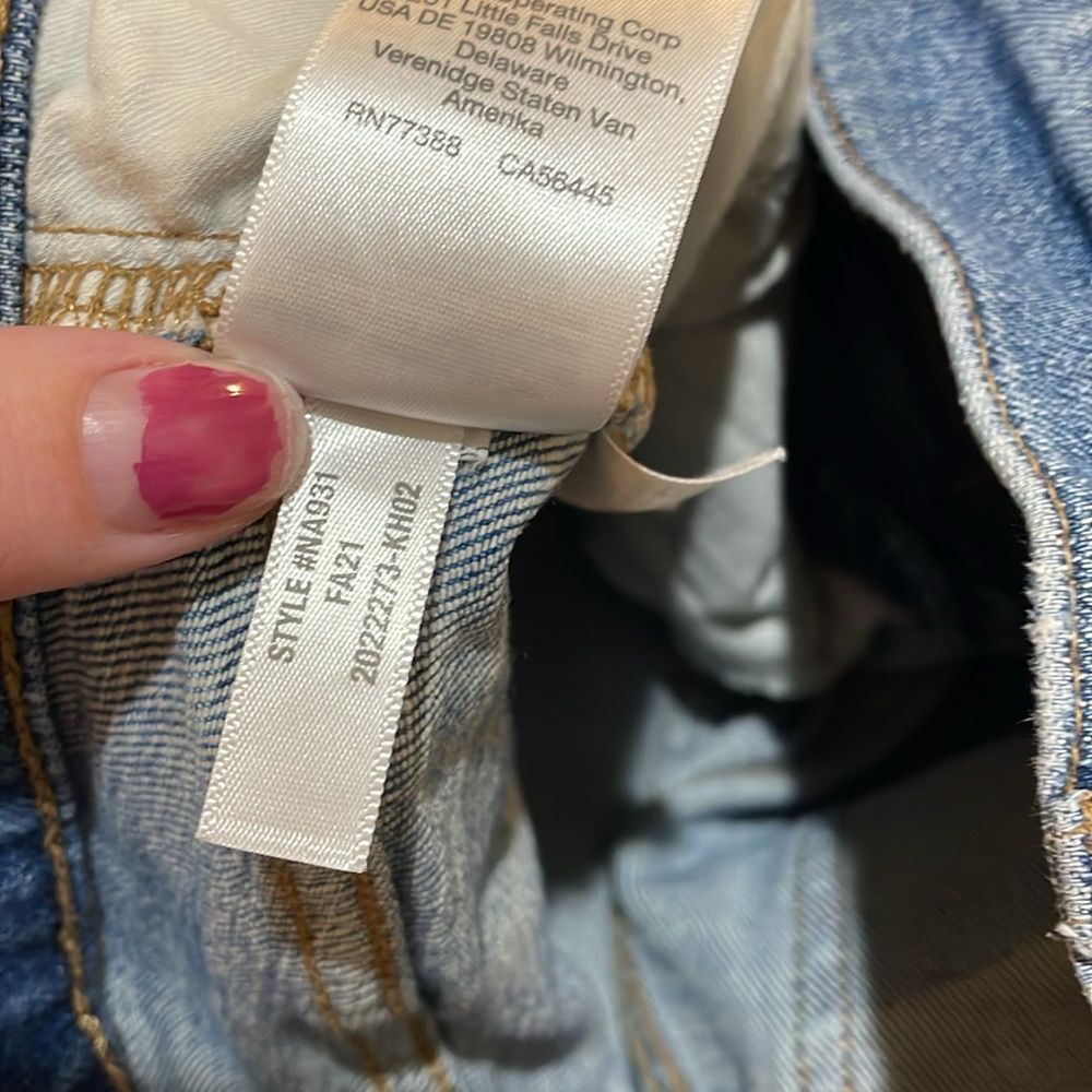 Madewell Slim Demi-Boot Hemp Denim Jeans In Enright Wash Size 25 Na931 View 5